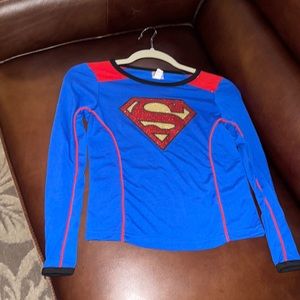 Kids Superman long sleeve shirt